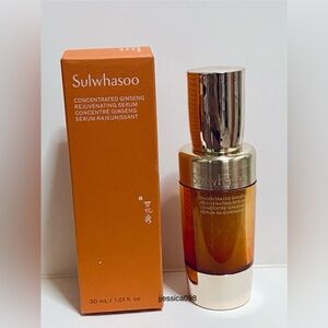 Sulwhasoo Concentrated Ginseng Renewing Serum BRAND NEW 30mL